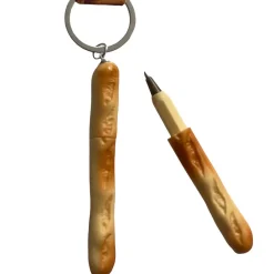Llavero bolígrafo pan
