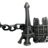 Llavero monumentos de París en relieve