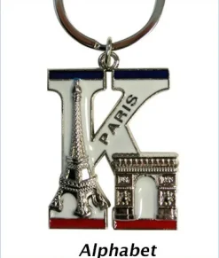 Llavero Torre Eiffel Alfabeto