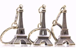 Llavero Torre Eiffel bronce