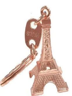 Llavero Torre Eiffel Cobre