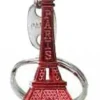 Llavero Torre Eiffel rojo