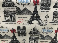 Maleta Souvenir de París Torre Eiffel y monumentos