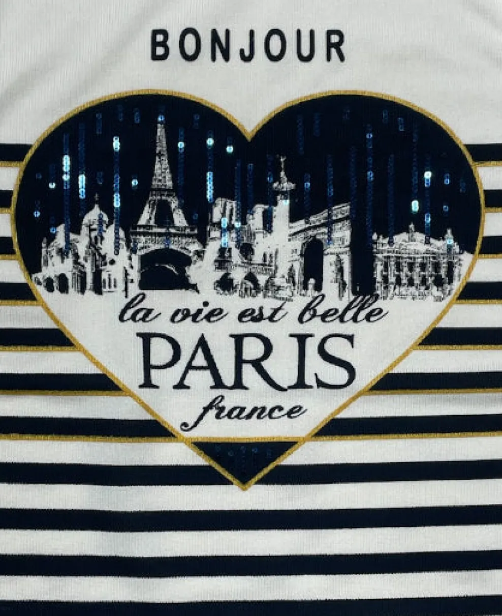 Manga larga París BONJOUR