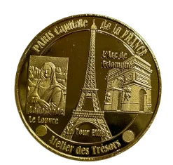 2 medallas de recuerdo de París