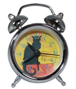 Mini despertador Gato Negro