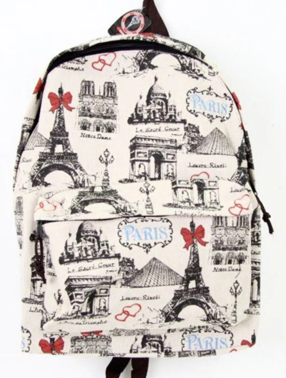 Mochila París Torre Eiffel monumentos