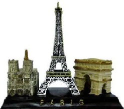 Monumentos de París en resina (modelo grande)