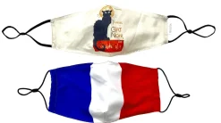 Máscara ajustable de algodón unisex