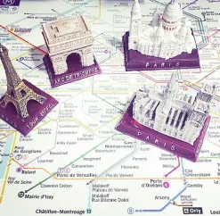 Pack 4 monumentos de París