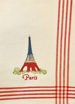 2 Paños Torre Eiffel París bordados