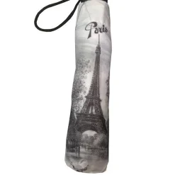 Paraguas París blanco y negro