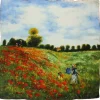 Pañuelo de seda "Campo de amapolas" de Claude Monet