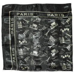 Pañuelo París negro