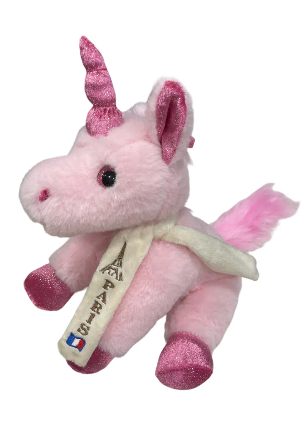 Peluche Unicornio Torre Eiffel París
