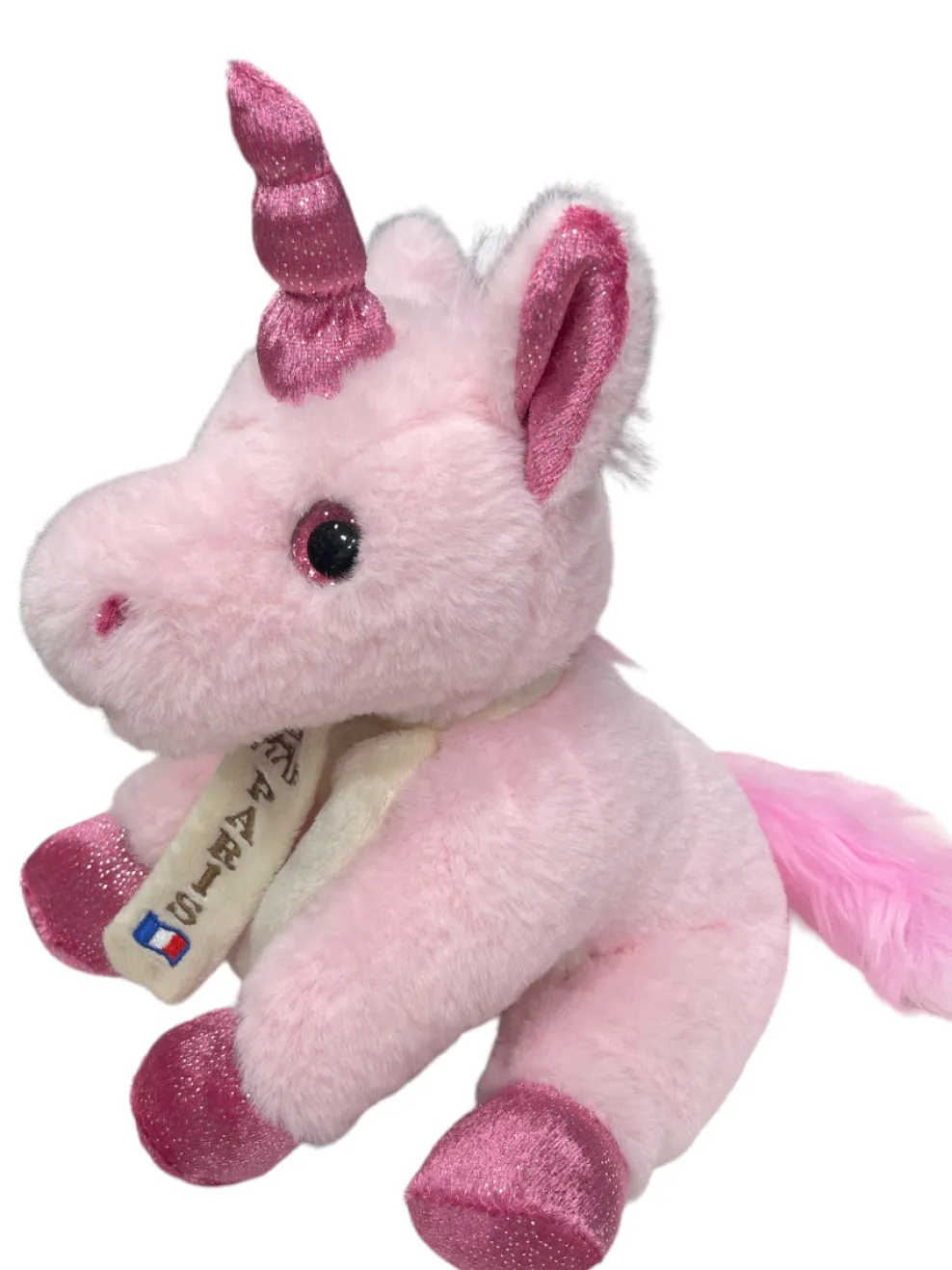 Peluche Unicornio Torre Eiffel París