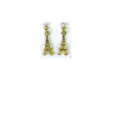 Pendientes dorados Torre Eiffel