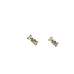 Pendientes Paris plateados