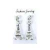 Pendientes plateados Torre Eiffel