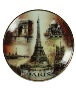 Plato de decoración monumentos de París