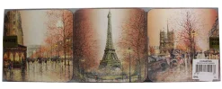 6 posavasos París marrón