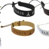 Pulsera de cuero ajustable Torre Eiffel de París