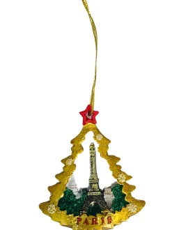 Árbol de Navidad Torre Eiffel dorado