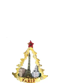 Árbol de Navidad Torre Eiffel dorado