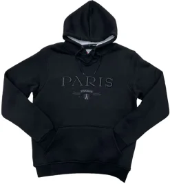 Sudadera Torre Eiffel París Negra