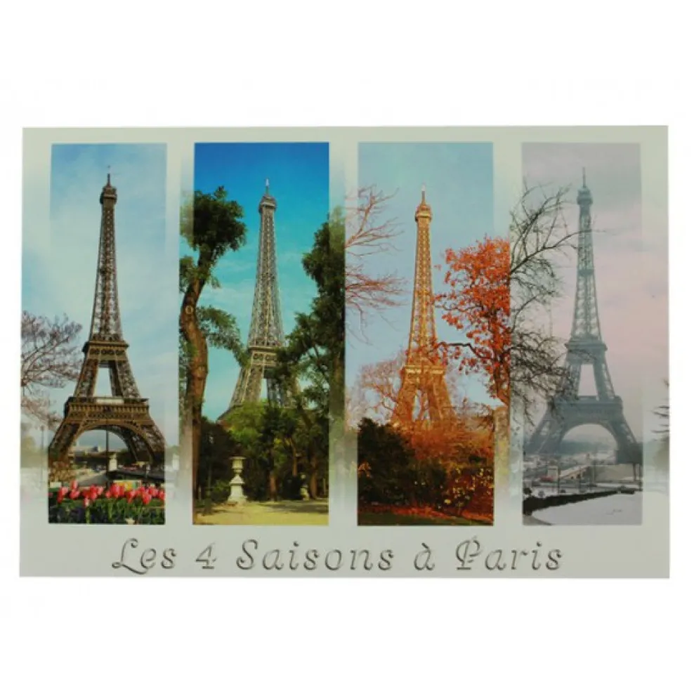 Surtido de 10 tarjetas postales de París
