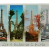 Tarjeta postal Las 4 estaciones en París