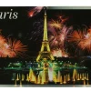 Tarjeta postal París en fiesta