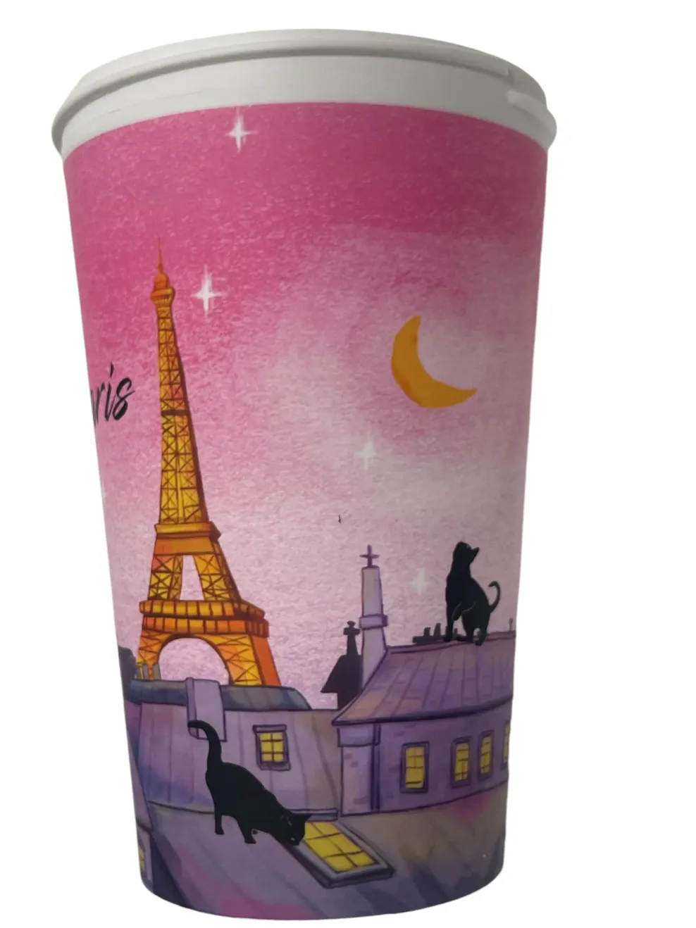 Taza de viaje Ecológica Souvenirs de París