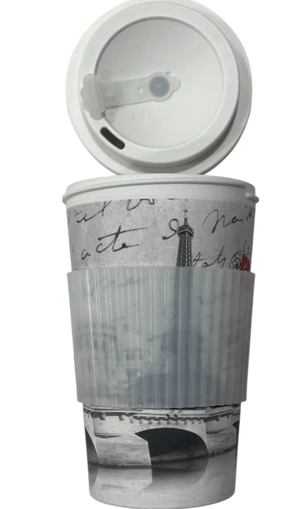 Taza de viaje Ecológica Souvenirs de París
