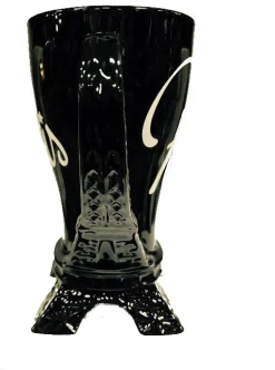 Taza negra Torre Eiffel Paris