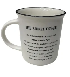 Taza Torre Eiffel Metálica