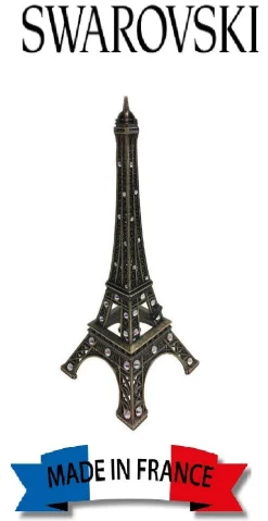 Torre Eiffel con strass Swarovski made in France