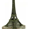Torre Eiffel de metal 25cm marbre