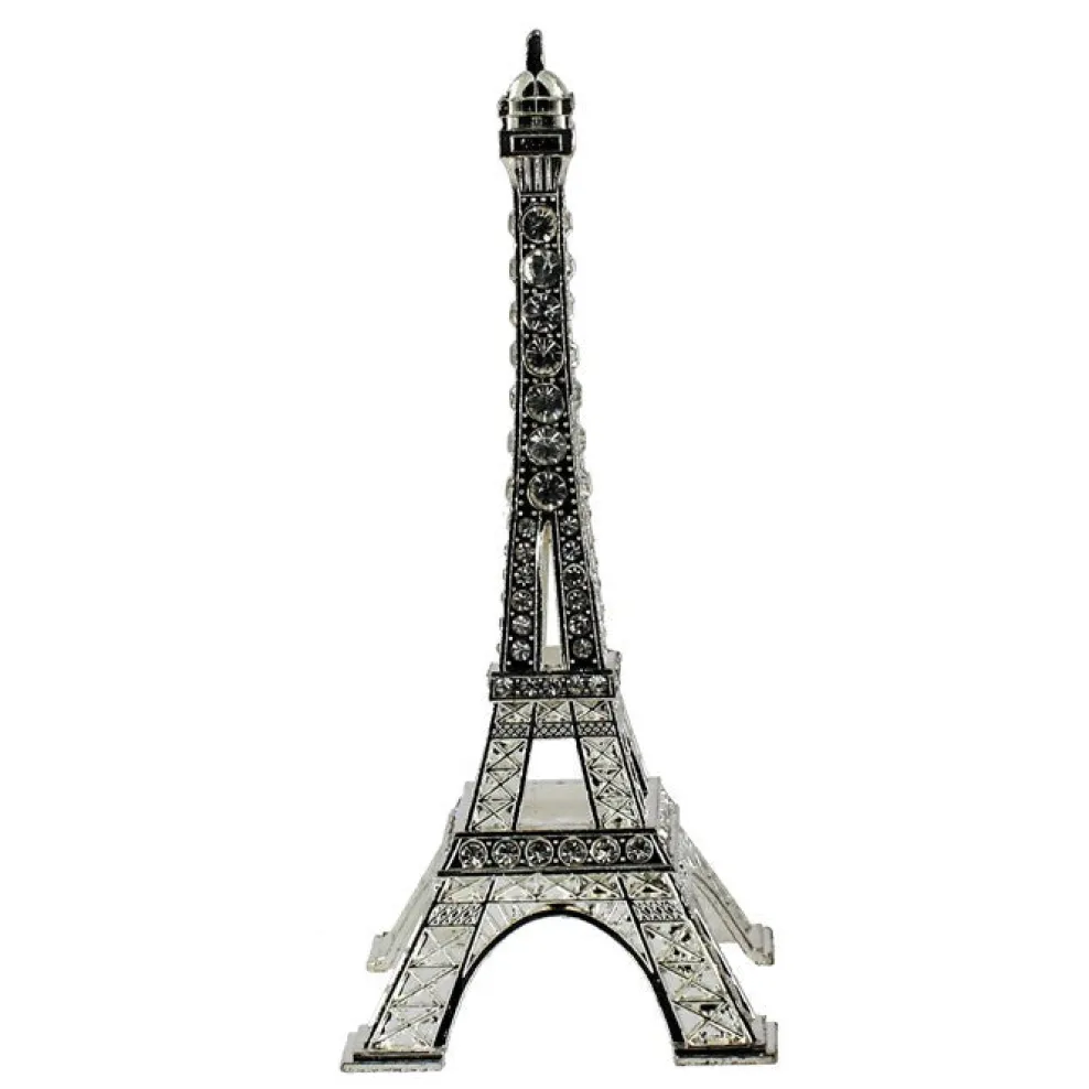 Torre Eiffel de metal con strass