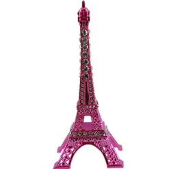 Torre Eiffel de strass de colores