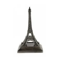 Torre Eiffel metal con soporte