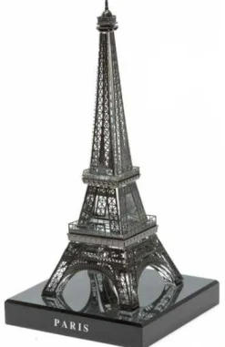 Torre Eiffel negra cristal