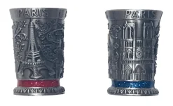 Vaso Recuerdo de París de metal